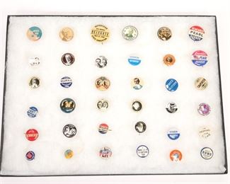 Political Buttons Collection