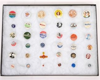 Political Buttons Collection