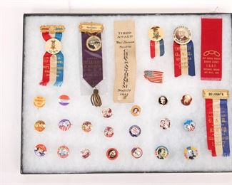 Political Buttons Collection