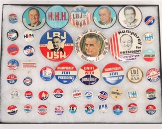 Political Buttons Collection