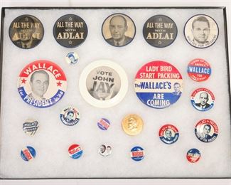 Political Buttons Collection
