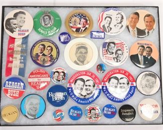 Political Buttons Collection