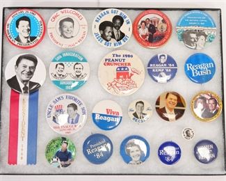 Political Buttons Collection