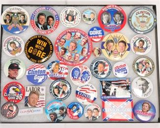Political Buttons Collection