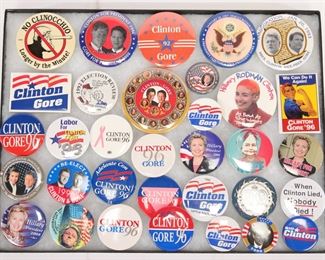 Political Buttons Collection