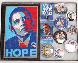 Political Buttons Collection
