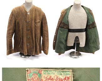 Jahn Markl antique leather jacket