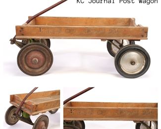 1920's Kansas City Journal Post Wagon