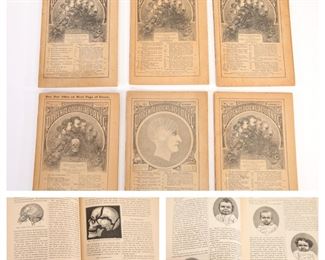 Group Victorian Phrenology Journals