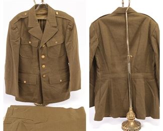 Vintage Military Uniform