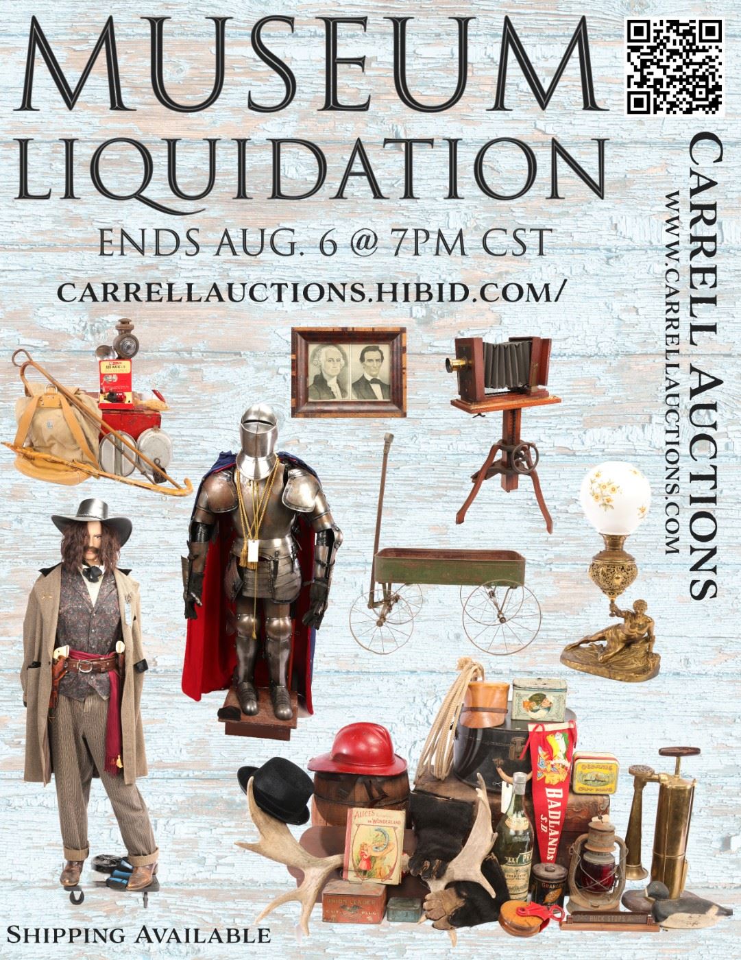 History Museum Liquidation Online Auction