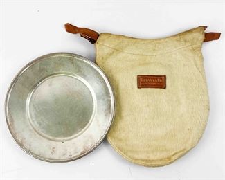 Fine Tiffany & Co Makers Sterling Silver 6.25� Plate W/ Bag 136 Grams
