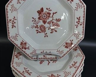 INDEPENDENCE IRONSTONE INTERPEACE FINE JAPANESE DECORATIVE PLATES 8 total
