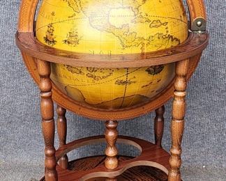 Zoffoli 20th C World Globe On Stand
