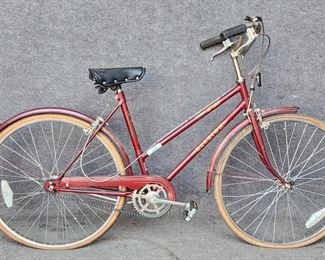 Vintage Raleigh 3 Speed Sport Bike
