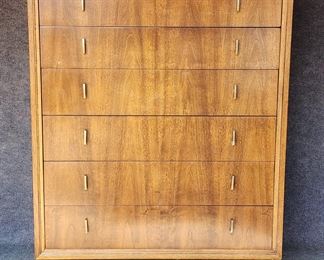 Vintage Henredon Mid Century Modern MCM Tall Chest Of Drawers
