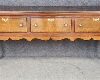 20th Century Couneill Craftsmen Queen Anne Style Side Board Credenza
