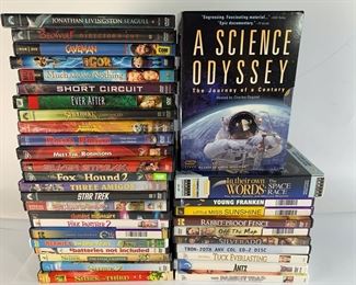Movie DVDs - Young Frankenstein, Shrek, Star Trek, Meet The Robinsons, Antz and More
