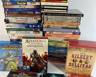 Movie DVDs - Celtic Women, Ice Age, Swan Lake, Jesus Christ Superstar, Alice In Wonderland, Shark tale and more
