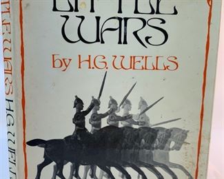 1970 Little Wars By H. G. Wells With Foreword By Isaac Asimov Published by The Macmillan Company New York - 111 Pages With Dust Jacket
