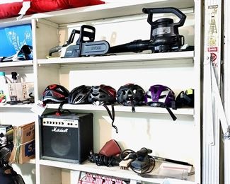 Marshall Amp, Ryobi Chain Saw, Plus