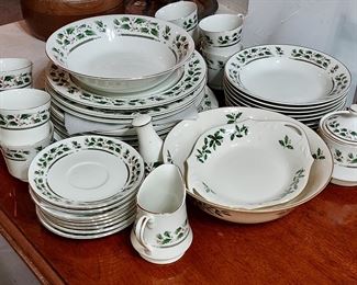 Royal "Holiday Holly" China