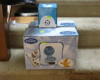 Upstairs 4th Bedroom Left:  Frozen Movie (Waffle Maker)