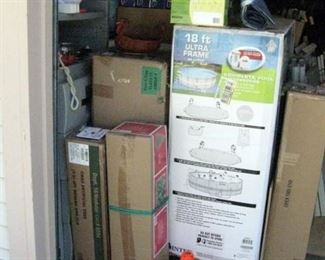 Garage:  18 ft Ultra Pool