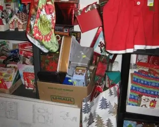 Dining Room:  Christmas