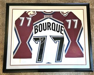 Ray Bourque Colorado Avalanche Autographed Signed 2001 Stanley Cup Jersey