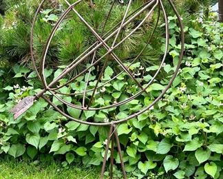 Armillary Garden Sphere on Stand