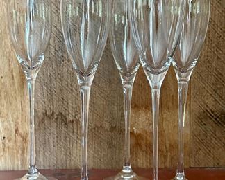 (5) Champagne Glasses
