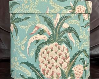 "Pineapple" Hat Box