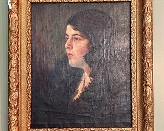 "Women in Black" Oil on Canvas