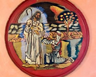 Oil on Board, Signed