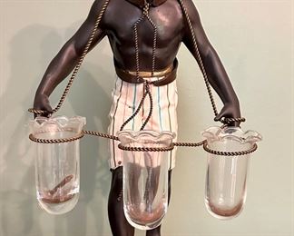 Petit Choses Blackamoor Statue Figurine Sculpture