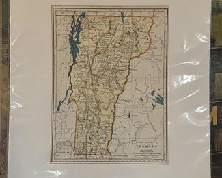 Collier's World Atlas & Gazetteer Chromolithograph