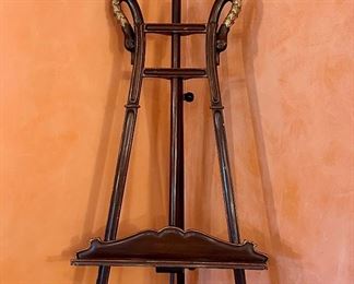 Art Easel with Swan Features