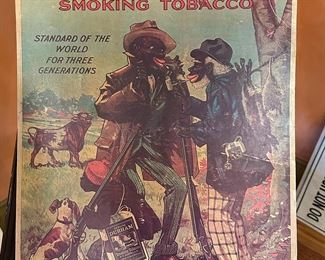 Vintage "Bull" Durham Smoking Tobacco Advertising Piece