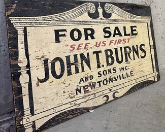Vintage Real Estate Sign