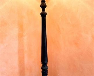 Floor Lamp with Paw Feet & Fringe Shade