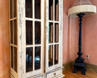 Shabby Chic Display Cabinet