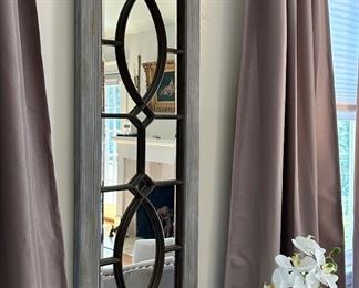 (2) Decorative Wall Mirrors