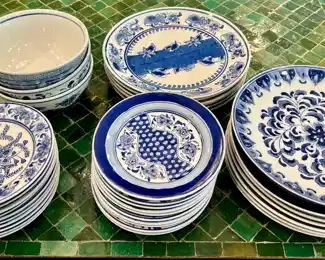 Pretty Blue Plates