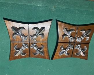 Handmade wooden pieces