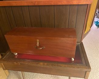 Vintage wood box