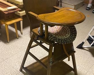 Vintage highchair $75