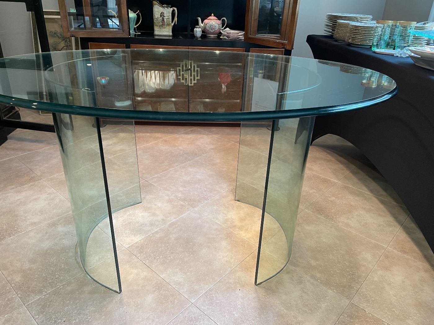 Glass Dining Table