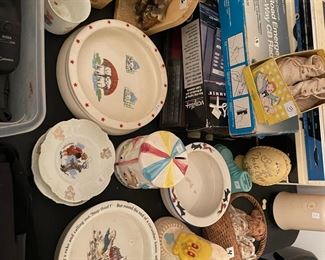 Baby items in back bedroom