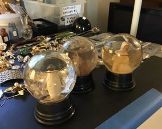 Vintage snowglobes